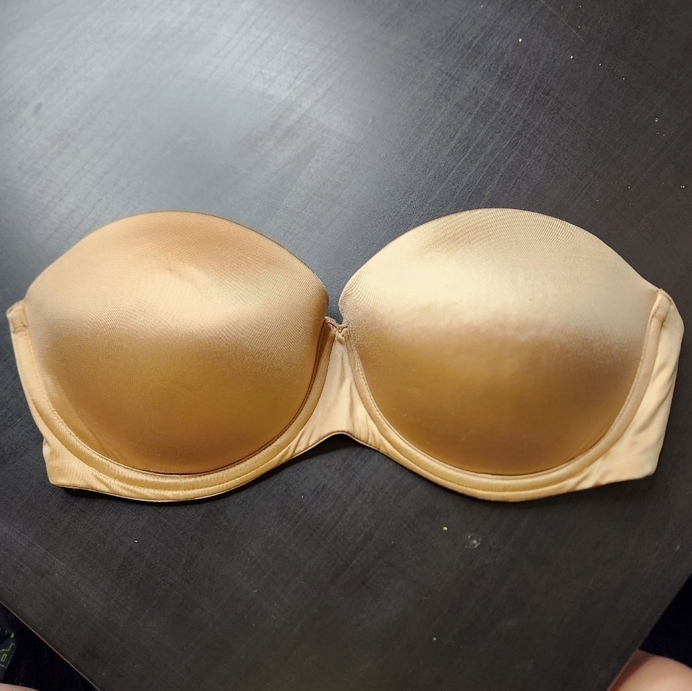 Victoria's Secret Pink Tan Multi Way Push Up Bra 34D